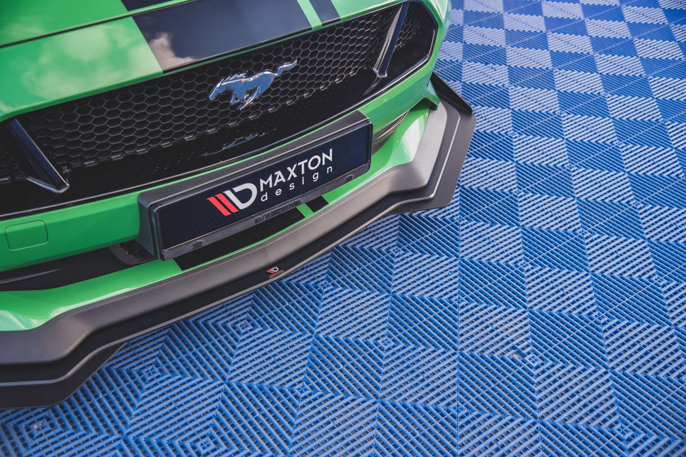 Street Pro Lame Du Pare-Chocs Avant V.1  + Flaps Ford Mustang GT Mk6 Facelift