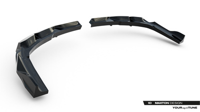 Arriere Splitter (avec une barre verticale) BMW X3 M-Pack G45