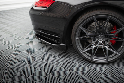 Arriere Splitter (avec une barre verticale) Porsche 911 Turbo 997