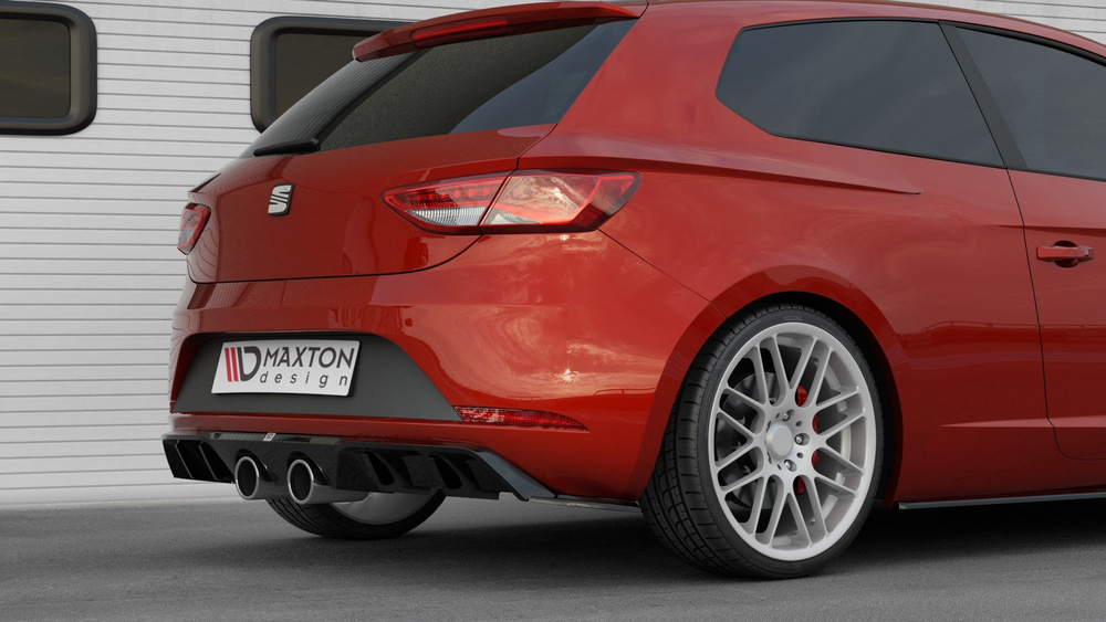 Rajout Du Pare-Chocs Arriere V.2 Seat Leon Cupra Hatchback Mk3 Facelift