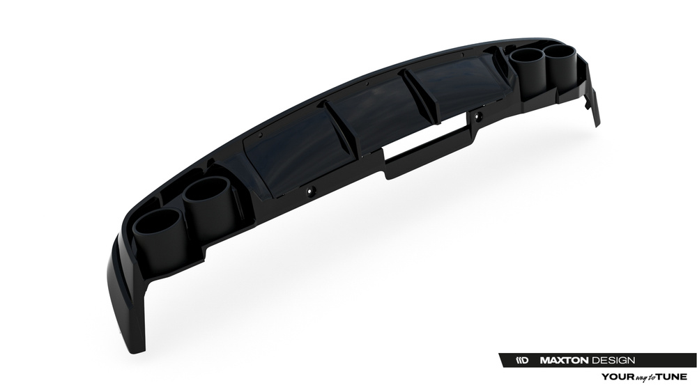 Rajout Du Pare-Chocs Arriere + Faux Pot D'échappement Audi A6 Sedan / Avant C8 / C8 Facelift