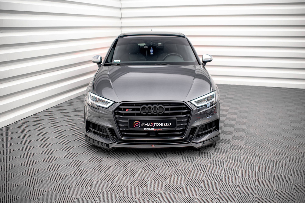 Lame Du Pare-Chocs Avant V.3 Audi S3 / A3 S-Line Sportback 8V Facelift